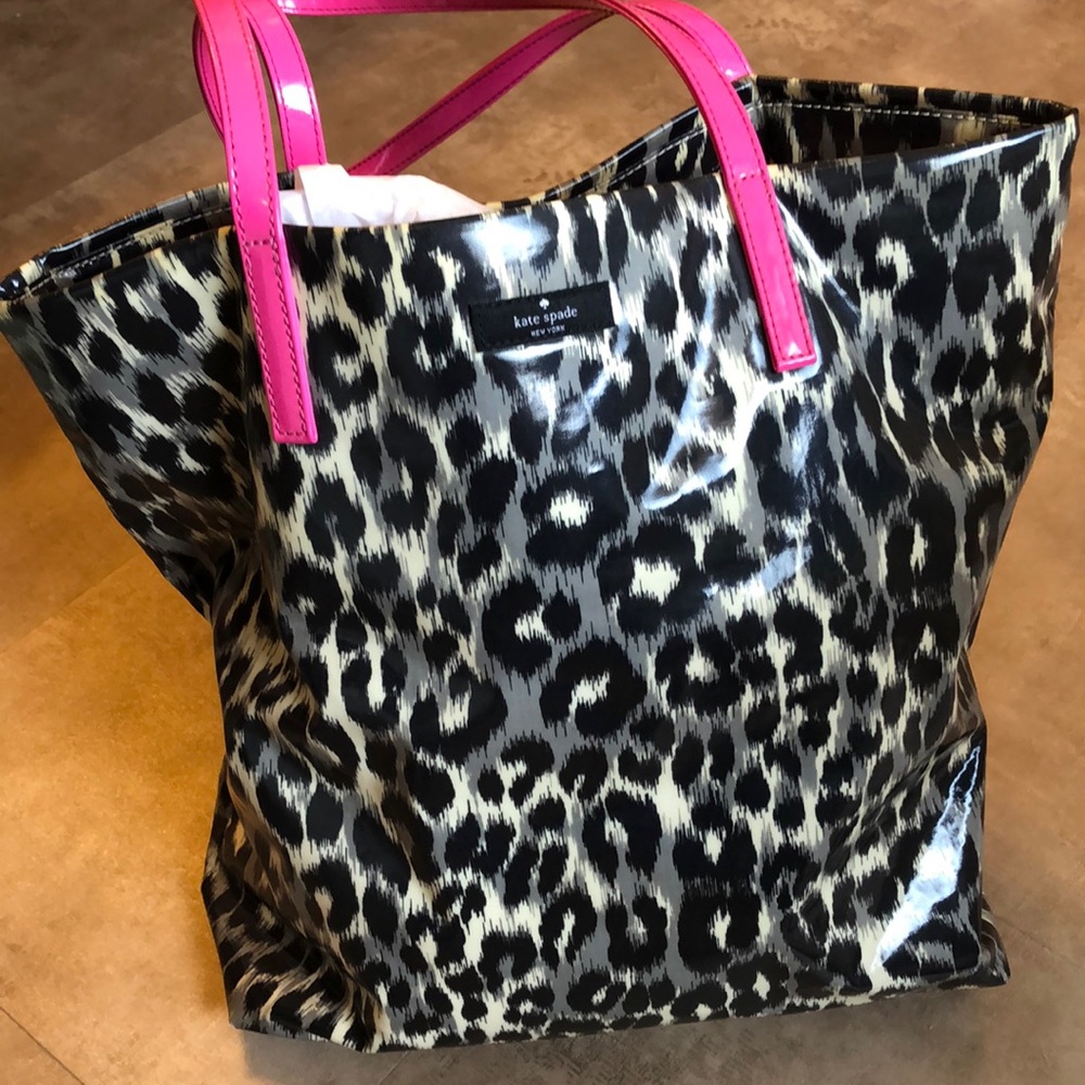 Kate Spade Leopard Tote